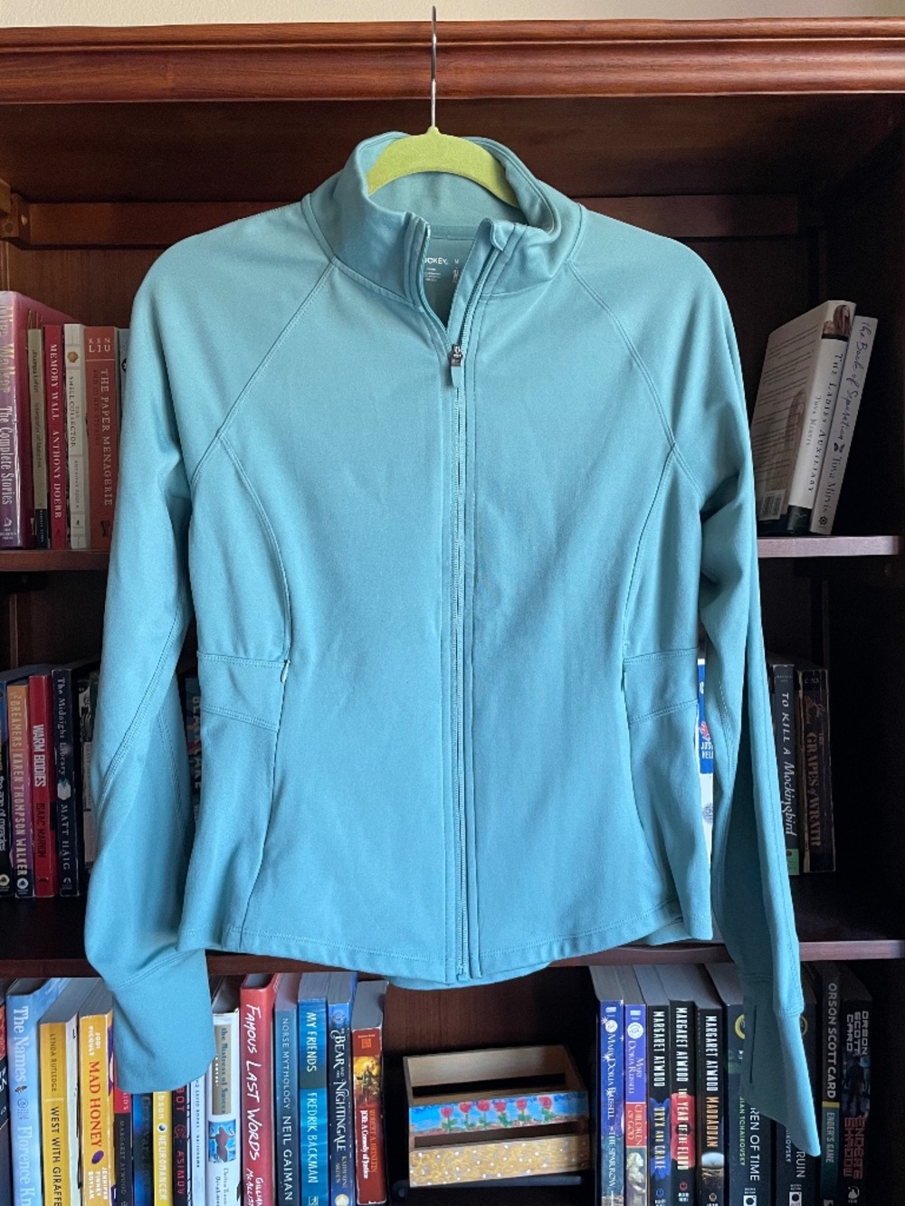 Jockey Athletic Coral Blue Zip-up Jacket